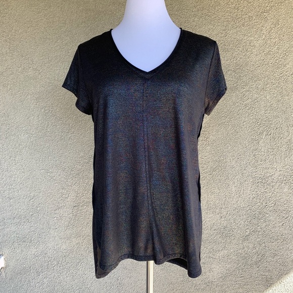 🔥5/$20🔥 Mossimo Black Tee Shimmers - Picture 5 of 8